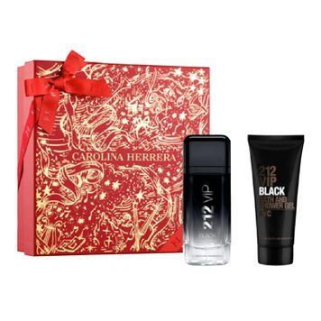 Carolina Herrera 212 VIP Black парфумований набір для чоловіків (edp 100ml+sh/gel 100ml)