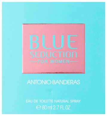 Antonio Banderas Blue Seduction for Women Туалетна вода 80 мл