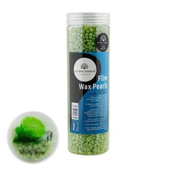 Віск для депіляції плівковий у гранулах Global Fashion Shiny Lime, 400 гр