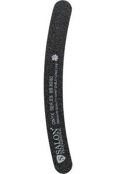Пилка для ногтей SALON PROFESSIONAL 80/80 ONYX банан