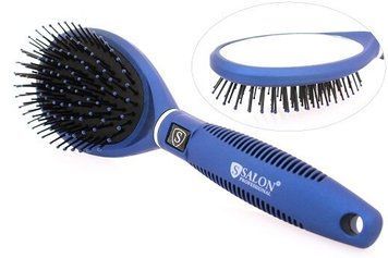 25060E Щітка масажна для волосся з дзеркалом SALON PROFESSIONAL