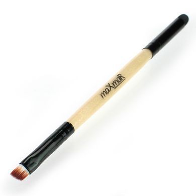 Двусторонняя кисть для бровей и теней maXmaR MB-144