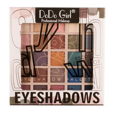 D3158 Палетка тіней 25 Colors Eyeshadow Palette B DoDo Girl