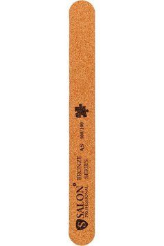 Пилка для нігтів SALON PROFESSIONAL 100/100 BRONZE вузька