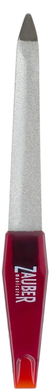 Пилка для нігтів металева сапфірова увігнута 13 см ZAUBER, 03-046